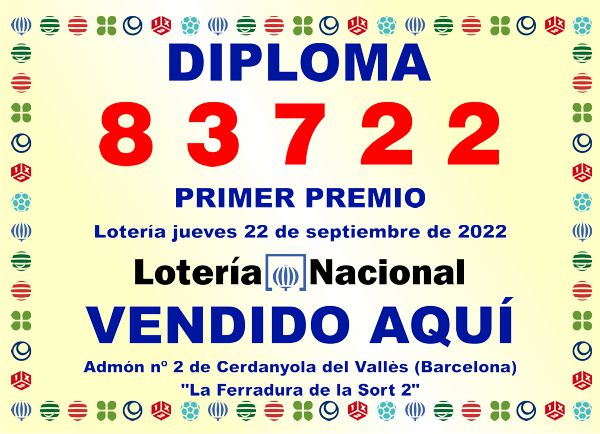 GRAN PREMIO LOTERÍA NACIONAL 22 DE SEPTIEMBRE