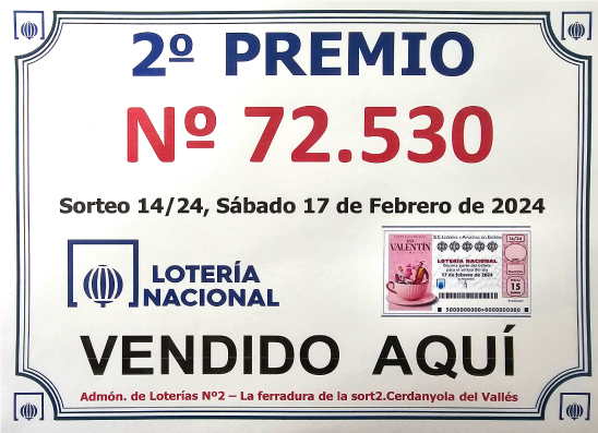 GRAN PREMIO LOTERÍA NACIONAL 17 DE FEBRERO